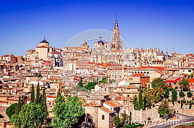 Toledo, Castileâ€“La Mancha in Spain Stock Photo